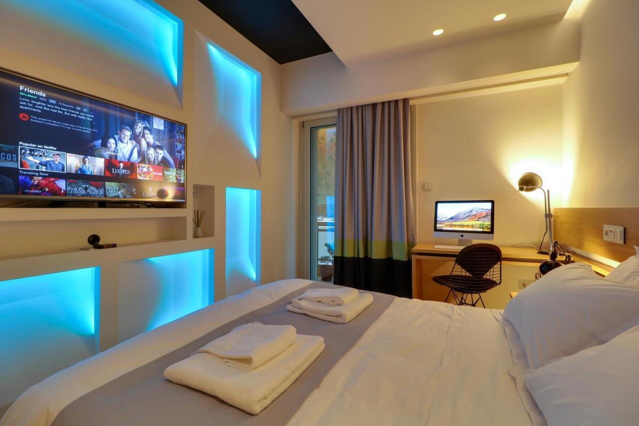 Superior Central Apt|3Min To Metro|Ac|Netflix|Imac 아테네 외부 사진