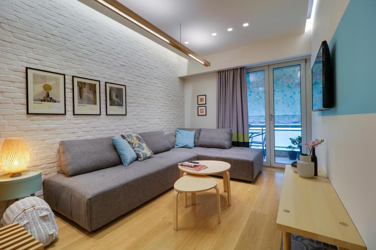 Superior Central Apt|3Min To Metro|Ac|Netflix|Imac 아테네 외부 사진