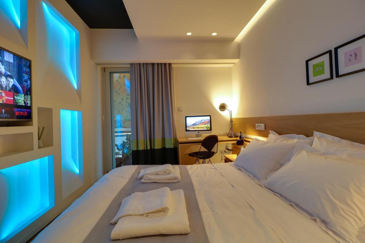 Superior Central Apt|3Min To Metro|Ac|Netflix|Imac 아테네 외부 사진
